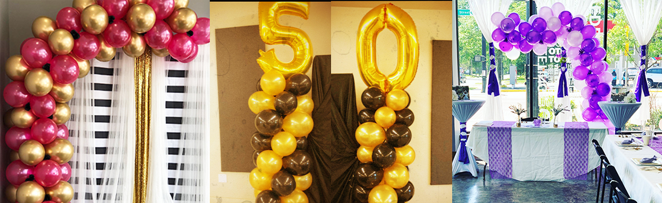 balloons & backdrop